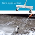 thumbnail image 3 of Amdohai Pressure Washer 14 Inch High Pressure Road Cleaner Water Broom Surface Cleaner for Pressure Washer 4000 PSI 1/ 4 Quick Connect and Swivel Caster Wheel, 3 of 7