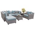 thumbnail image 1 of Florence Ensemble de Meubles de Patio en Osier d'Extérieur 8 Pcs 08g, 1 of 2