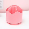 thumbnail image 3 of Kbndieu Rotatable Pencil Holder Pencil Case on Rotating Table - 6 Compartment Pencil Case for School Office, Cosmetic Storage Home Essentials, 3 of 3