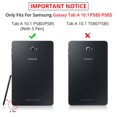 thumbnail image 3 of 360 Rotating Smart Case For Samsung Galaxy Tab A 10.1 2016 P580 P585 With S Pen PU Leather Flip Stand Holoder Tablet Cover Shell Dark Blue, 3 of 6