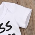 thumbnail image 4 of Faithtur Unisex One Piece Garment Round Neck Letter Stamp Breathable Jumpsuit, 4 of 8