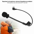 thumbnail image 4 of Long Service Life Professional Manufacturing Black Z  Microphone, Black  Microphone, for  Comtac Armorwerx, 4 of 8
