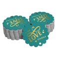 thumbnail image 1 of Inkdotpot Real Gold Foil Let Love Sparkle Wedding Tags Favor Hang Paper Tags 100 Pieces, 1 of 1