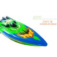 thumbnail image 3 of fashionhome Modèle de Bateau Télécommandé avec Fréquence Stable pour Courses d'Enfants Difficile à Perturber Vert, 3 of 6