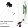 thumbnail image 2 of Chimney Kit Sweeping Drain Set Pipeline Flue Cleaning Tool For Duct Vent Includes Flexible, 2 of 5