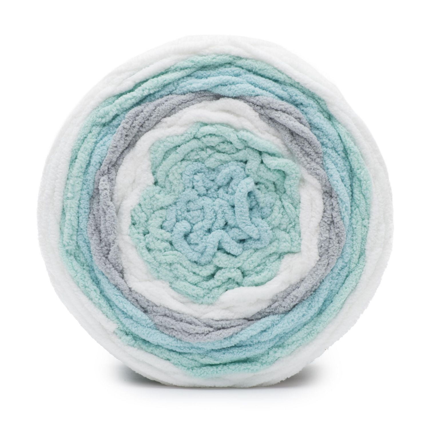 Bernat® Fil Baby Cover Stripes™, Polyester #6 Super Volumineux, 10,5oz/300g, 220 Yards