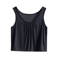 thumbnail image 2 of AherBiu Womens Summer Tank Tops Going out Tank Tops Crew Neck Lightweight Stretchy Workout Tank Tops(XL-8XL), 2 of 7