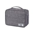 thumbnail image 1 of Digital Bag Multi-function Data Cable Storage Bag - Electronic Accessory Organizer Case for Cables, Charger, Headphones, Power Bank, USB, SD Cards, Pens, Tools, 1 of 2
