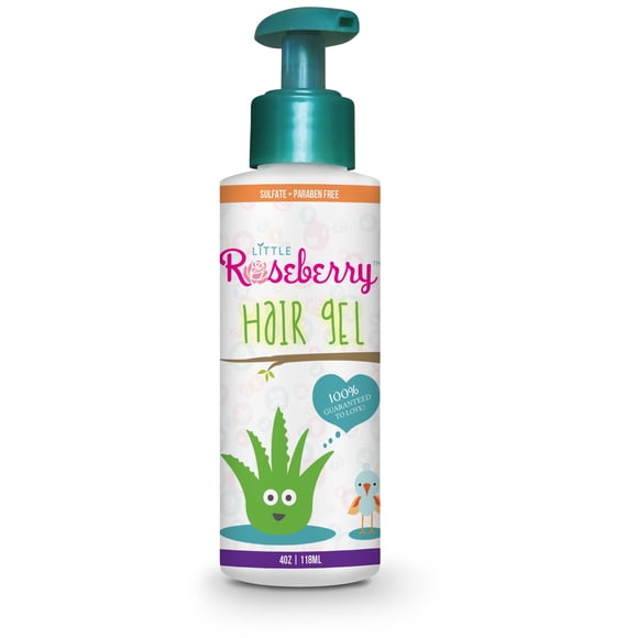 Hair Gel for Kids | Light Hold | Chemical Free | Made with Organic Aloe Vera and Vitamins | Safe on Babies Toddlers Men and Women | Always Paraben Sulfate & Fragrance Free | Made in USA (1 Unit)