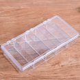 thumbnail image 3 of LOVEVER Rectangular Plastic Stackable Storage Box with Hinged Lid for Organizing First Aid  Medicine  Ointments  Dental  Diabetic Supplies - 5 Divided Compartments Medicine Organizer, 3 of 7