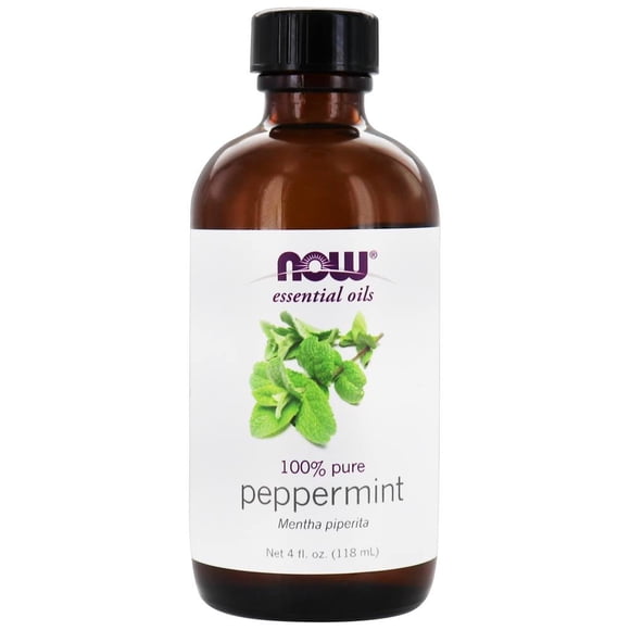 NOW Foods - Huile Essentielle 100 % Pure Peppermint - 4 fl oz