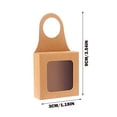 thumbnail image 3 of Wrapping Paper Category Kraft Paper Bottle with Window Hanging Foldable for Decoration Craft Wrap for Festive Presentations, 3 of 5