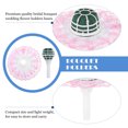 thumbnail image 3 of 3 Sets Floral Bouquet Handle Bride Handheld Bouquet Holder Wedding Accessory with Lace, 3 of 9