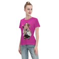 thumbnail image 4 of T-Shirt Basique à Manches Courtes pour Femmes Demon Slayer : Koiju et Nidouzi, 4 of 6