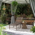 thumbnail image 2 of Outsunny Chaise Longue d'Extérieur en Osier, Chaise Inclinable pour Bronzage, Brun, 2 of 10