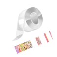 thumbnail image 1 of Bubble Blowing Double Sided Tape Reusable Transparent Bubbles Double Tape Mounting Tape Style B, 1 of 5