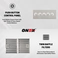 thumbnail image 2 of ONEX® 30” Ductable Under Cabinet Range Hood in Black, 2 of 7