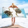thumbnail image 1 of 30x60 Inch Microfiber Beach Towel - Compact Travel Towel, Sandproof & Fast-Drying for Swimming, Gym, and Outdoor Adventures, 1 of 8