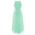 thumbnail image 2 of AAMILIFE Robe Fille Brodée Fleur Formelle Fête Robe de Bal Bal Princesse Demoiselle d'Honneur Robe de Mariage, 2 of 4