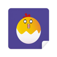 thumbnail image 1 of Egg Surprised Lovely Happy Cleaning Cloth Screen Cleaner Suede Fabric 2pcs, 1 of 2