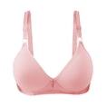 thumbnail image 2 of Bras For Women Sexy Up Wireless Solid Color Underwear Adjustable Breathable Comfort Support Anti Drop Bra, 2 of 6