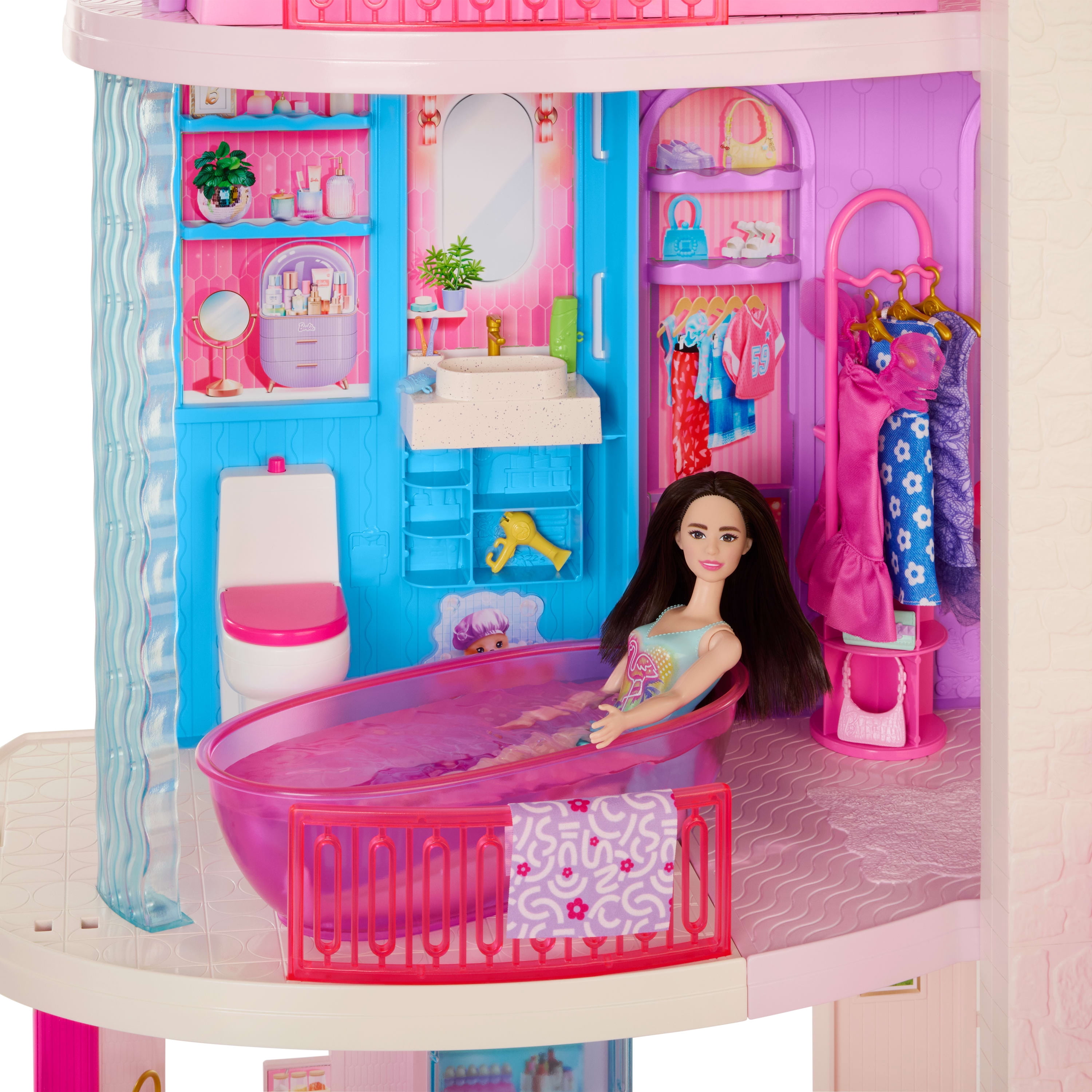 Barbie La Maison de Rêve de Barbie 2026 avec plus de 65 éléments