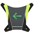 thumbnail image 3 of LED Turn Signal Bike Pack USB Rechargeable Reflective Backpack Attachment Clip with Remote Control LED Backpack with Direction Indicator Safety Light Bag Sports Vest for Cycling Running Walk, 3 of 7