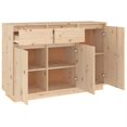 thumbnail image 3 of vidaXL Buffet 110x34x75 cm Pin Massif, 3 of 5