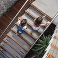 thumbnail image 4 of BRIGHTFUFU 4Pcs Washable Stair Runner Grey Carpet for Indoor Use Stairs, 4 of 8