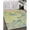 thumbnail image 2 of Ahgly Company Indoor Square Abstract Khaki Green Abstract Area Rugs, 3' Square, 2 of 6