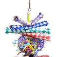 thumbnail image 2 of Bird Toys Foraging Heart Shredding Foraging Vine Natural Chew Parrot Cockatoo Cockatiel Quaker, 2 of 5