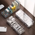 thumbnail image 3 of Hearth & Gear Drawer Transparent Wire Storage With Accessories Compartment Desk Accessories With Cover Organizing for Closet Food Pantry Organizers And Storage Chip Storage Containers for Pantry, 3 of 7