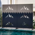 thumbnail image 3 of Modern Shade 4x6 FT Metal Privacy Screen - Summit Horizon, 3 of 6