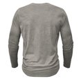 thumbnail image 2 of Birdeem Chemise Décontractée pour Hommes, Col en V, Manches Longues, Respirante, 2 of 7