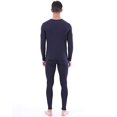 thumbnail image 3 of LANBAOSI Men Thermal Underwear Set Winter Top & Bottom Ultra Soft Male Long John Set Size 4X-Large, 3 of 5
