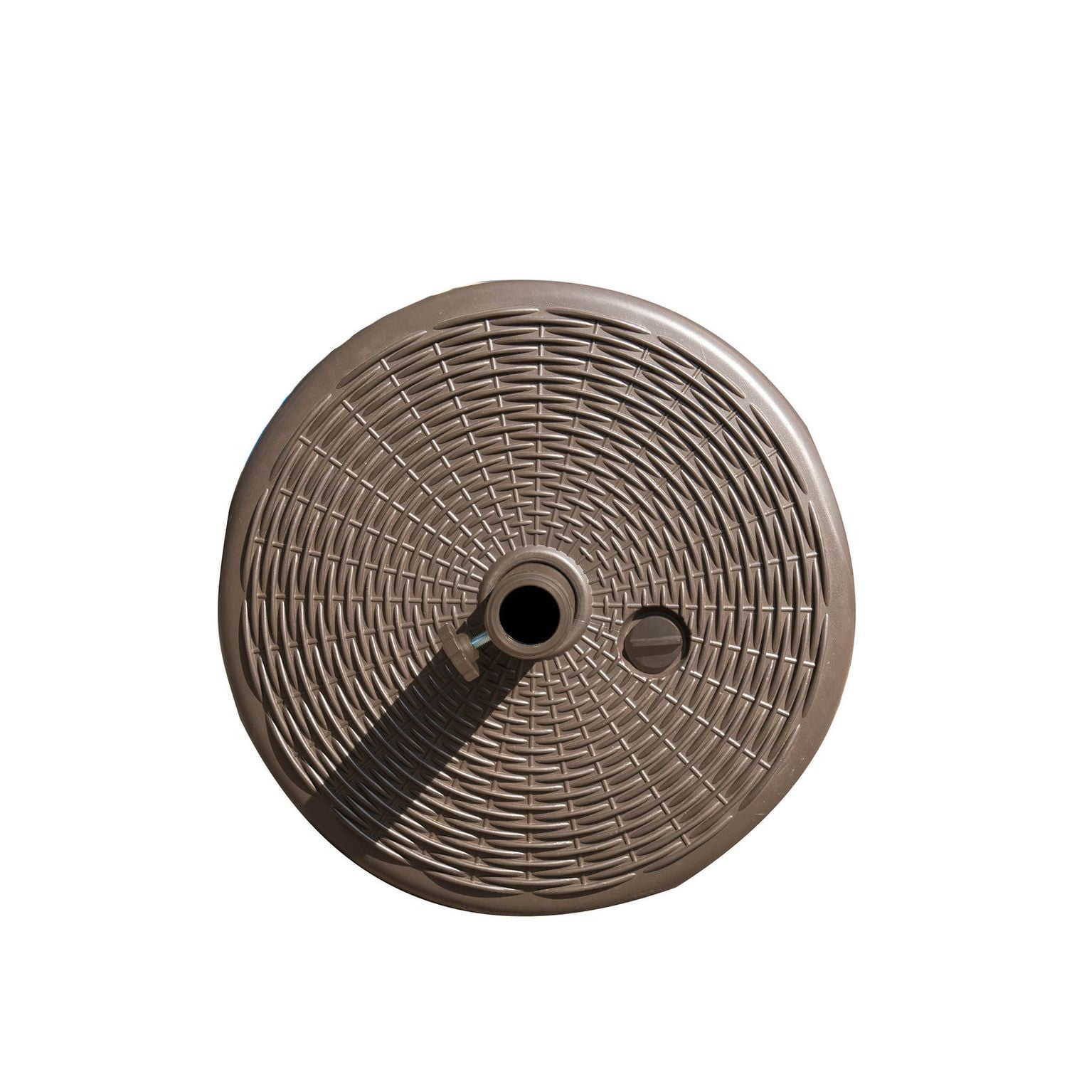 Base à remplir pour parasol de 7.5 pieds pour poteau de 1.5 à 1.9 pouces de diamètre avec tige de support en acier