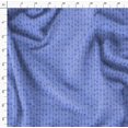 thumbnail image 4 of Soimoi Blue Heavy Satin Fabric Floral Alphabet Text Decor Fabric Printed Yard 56 Inch Wide, 4 of 5
