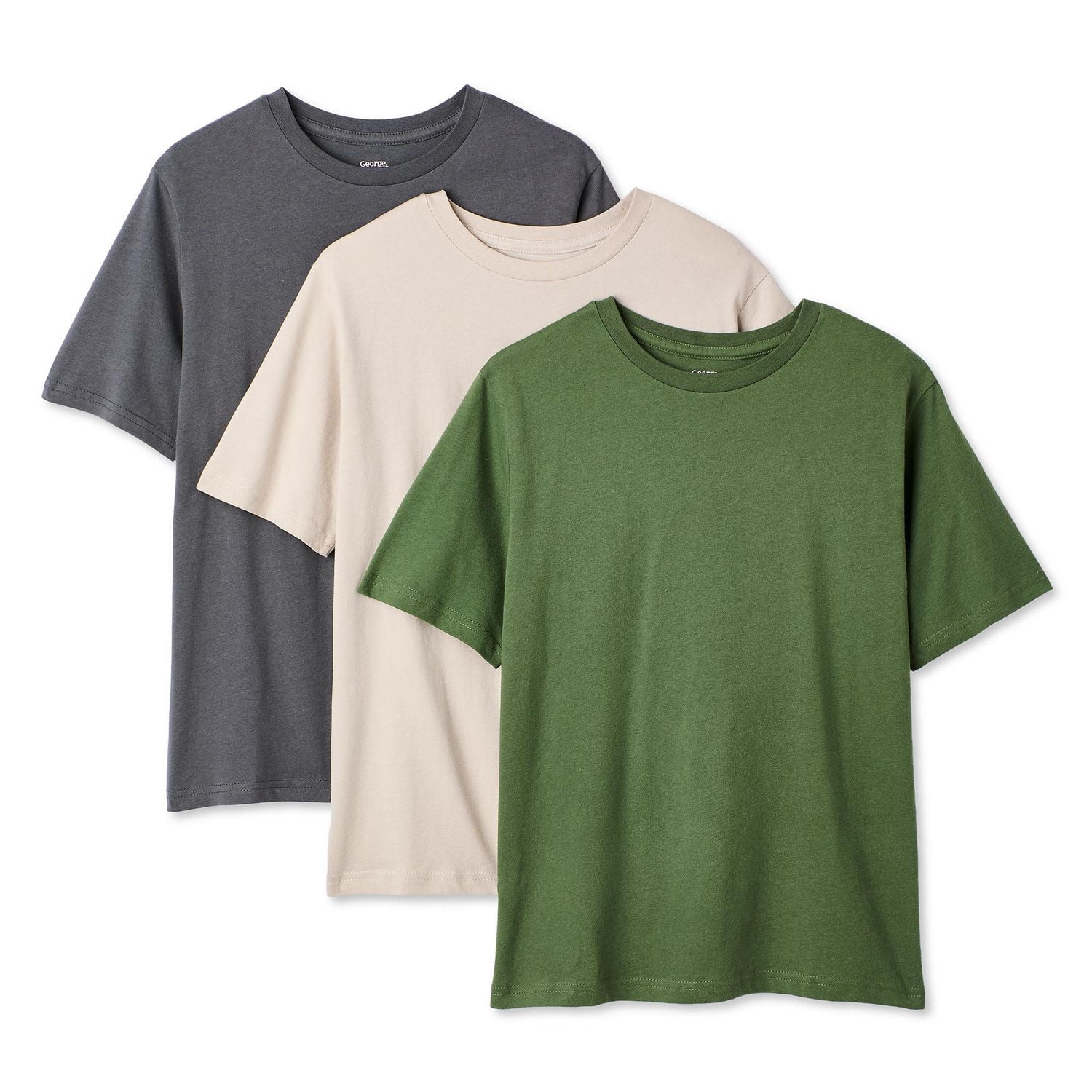 Lot de 3 t-shirts à encolure ras du cou George pour garçons