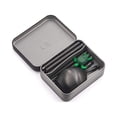 thumbnail image 2 of Portable & Reusable Stainless Steel Travel Cutlery Set (Black) - Includes Travel, 2 of 9