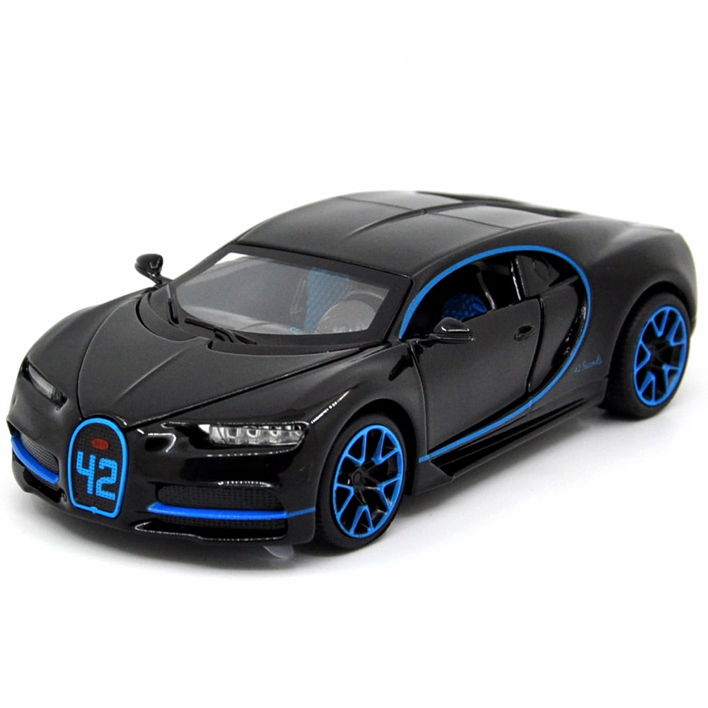1: 32 Suitable for Bugatti Camron Alloy Simulation Car Die Casting Model Dynamic Sound and Light Toy Boy Birthday Gift