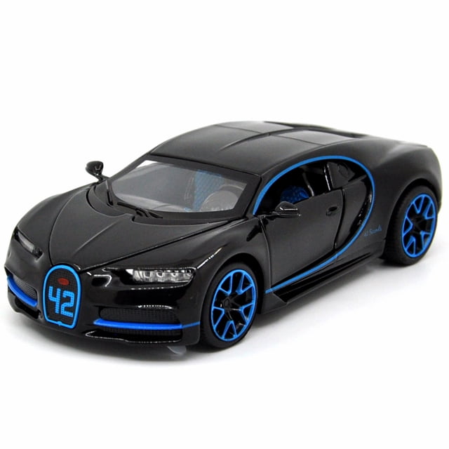 1: 32 Suitable for Bugatti Camron Alloy Simulation Car Die Casting Model Dynamic Sound and Light Toy Boy Birthday Gift