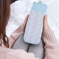 thumbnail image 1 of Hot Water Bottle,Mini Hot Water Bottle Hand Warmer Hot Water Bag Proven Performance, 1 of 8