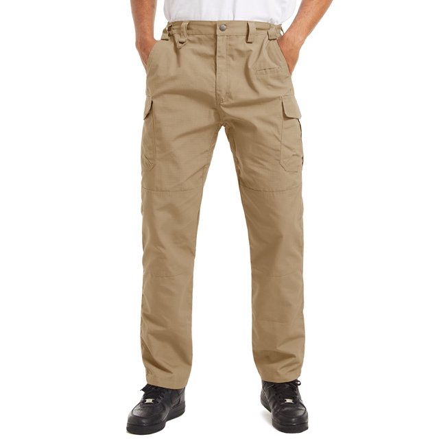 REDHOTYPE Pantalon de Travail pour Homme, Pantalon Cargo Anti-Déchirure, Pleine Longueur, Tactique de Randonnée, Militaire, Armée, Pantalon d'Entraînement de Police