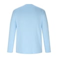 thumbnail image 4 of cllios Men's Rash Guard Shirts UPF 50+ UV Sun Protection Long Sleeve Shirts Lightweight Quick Dry Workout Tshirts, 4 of 5