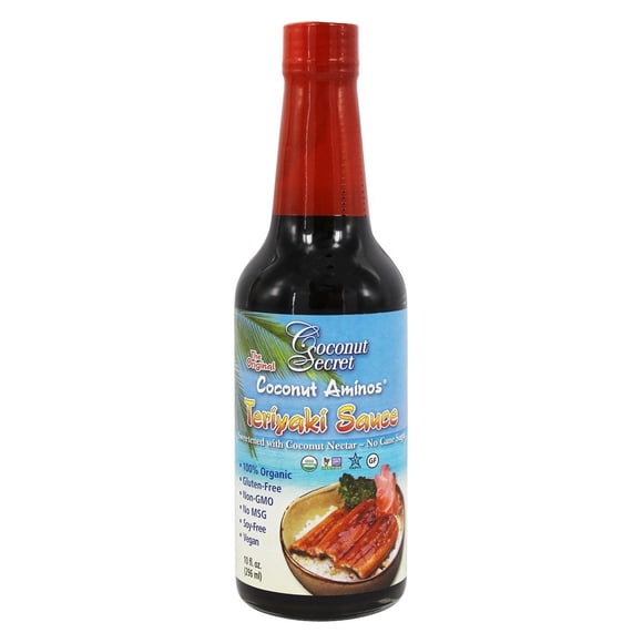 Coconut Secret - Coconut Aminos Teriyaki Sauce & Marinade - 10 fl. oz.