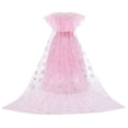 thumbnail image 2 of HAWEE Girls Princess Costumes with Cloak Cosplay Snow Party Queen Dress up, 2 of 7