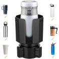 thumbnail image 1 of Cur Cup Holder, Expandable Car Cup Holder Adapter with 2.5-3.8" Adjustable Base, Shockproof Car Bottle Holder Expander, Compatible with Yeti, Nalgene, Hydro Flask 20-40oz Cup, Mugs & Bottles, 1 of 7