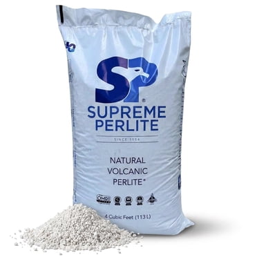 Supreme Perlite Coarse Horticultural Perlite for Soil and Plants, 4 Cu Ft Bag