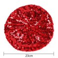 thumbnail image 4 of Béret Chapeau à Paillettes Mode Respirant pour Fête, 4 of 4