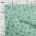 thumbnail image 2 of oneOone Georgette Viscose Light Mint Green Fabric Abstracts Craft Projects Decor Fabric Printed By The Yard 42 Inch Wide, 2 of 5